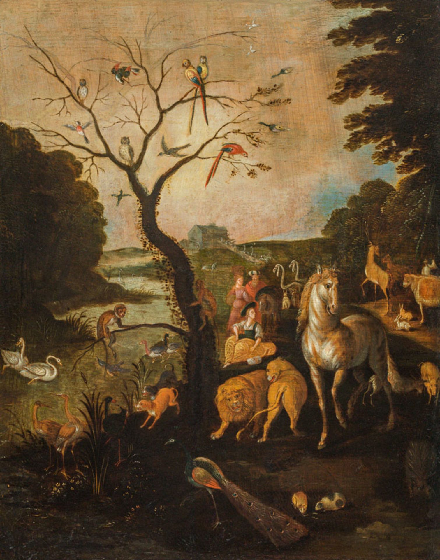 Circle of Roelant Savery Noah's Ark