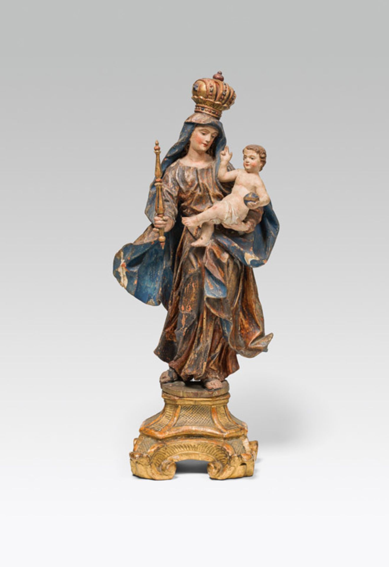 Madonna with child, 18th century