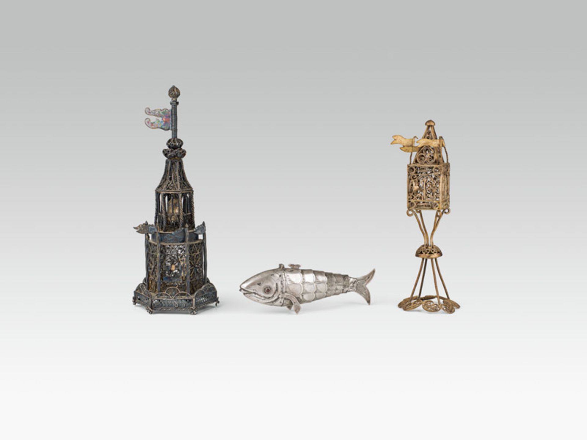 3 Jewish objects, 19th century