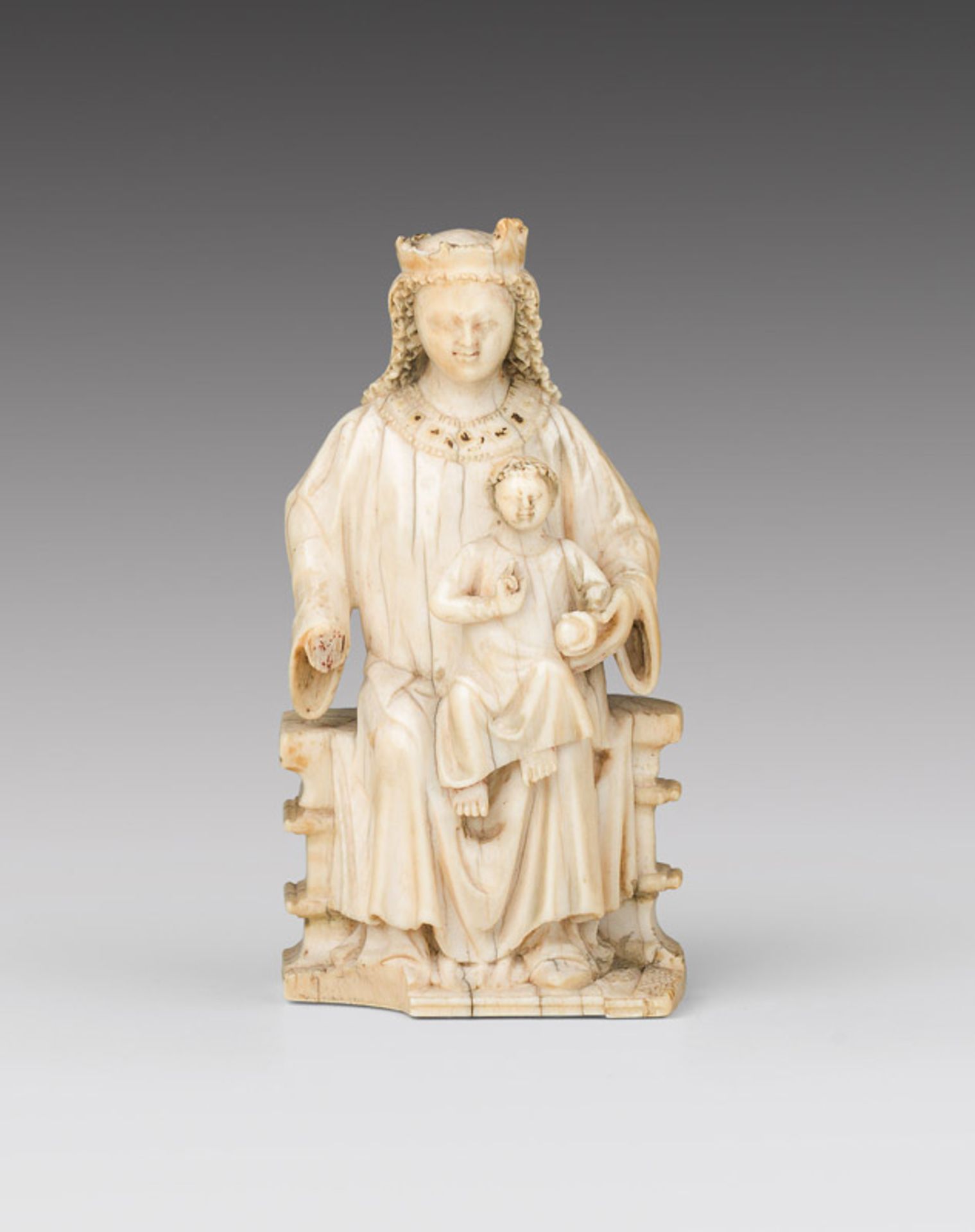 Madonna with child, Flemish, c. 1380
