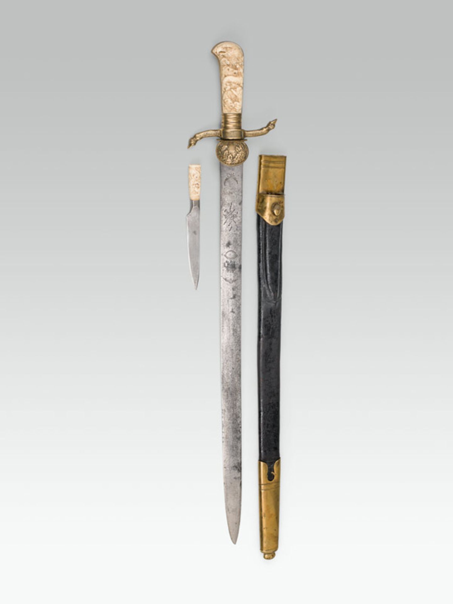 Hunting dagger, 18th century