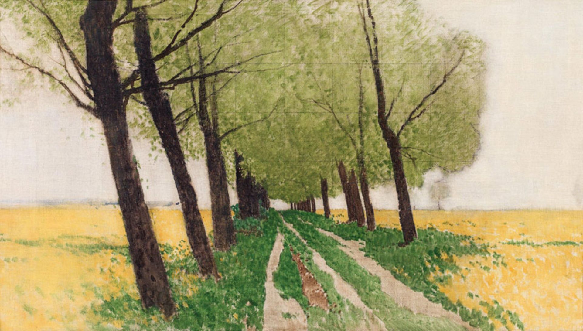 Ferdinand Brunner Avenue near a field, c. 1920