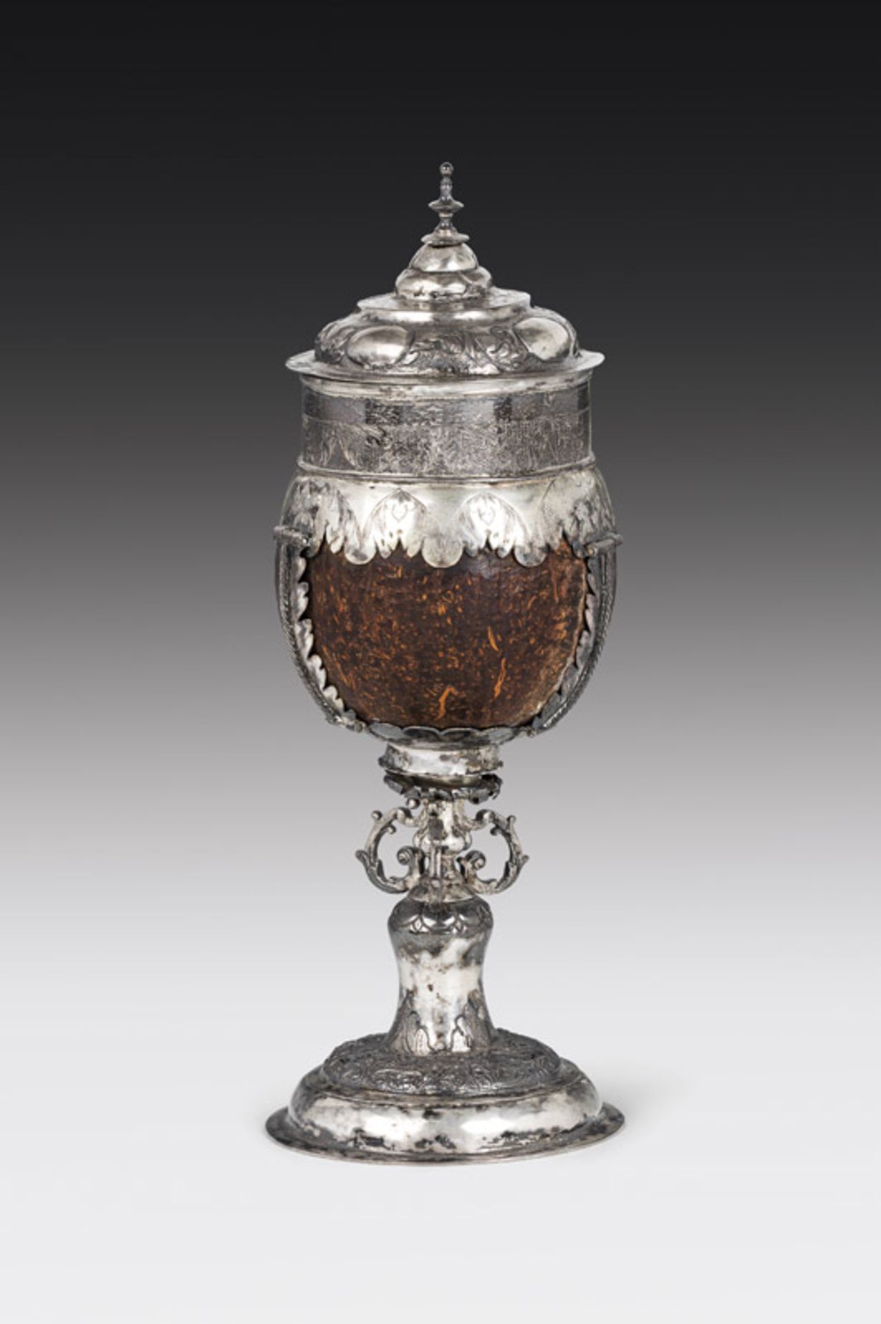 Coconut goblet, Germany, 17th century