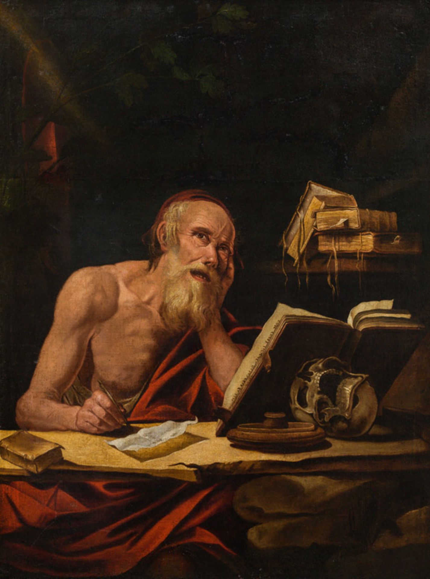 Circle of Jusepe de Ribera Saint Jerome