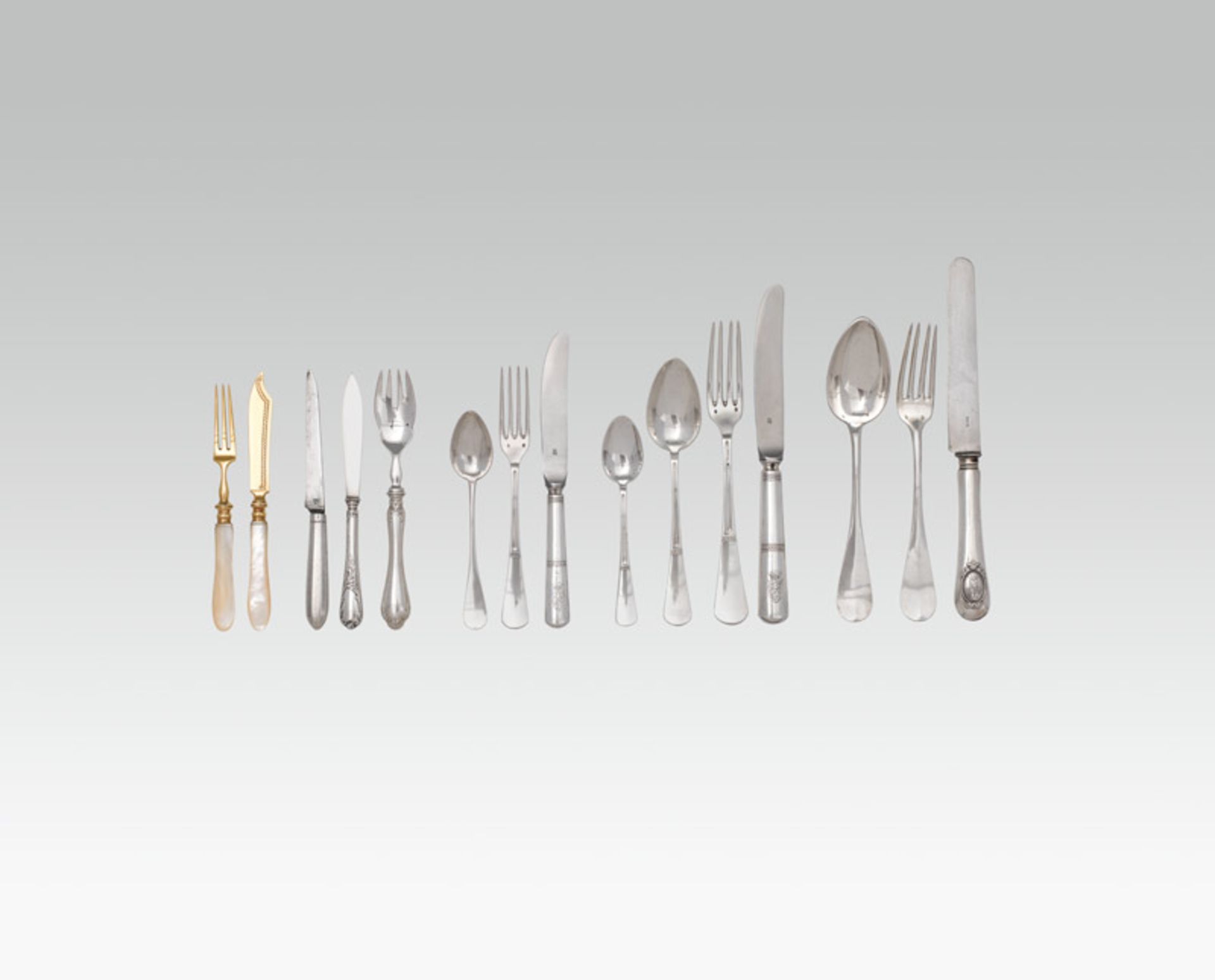 Table cutlery, 19th century