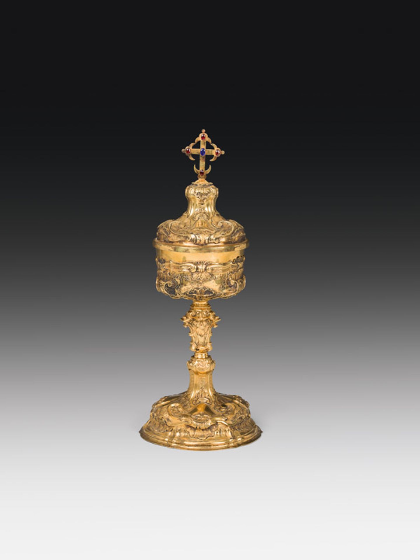 Olomouc chalice of dean Johann Joseph Kilian, Olomouc, dated 1713