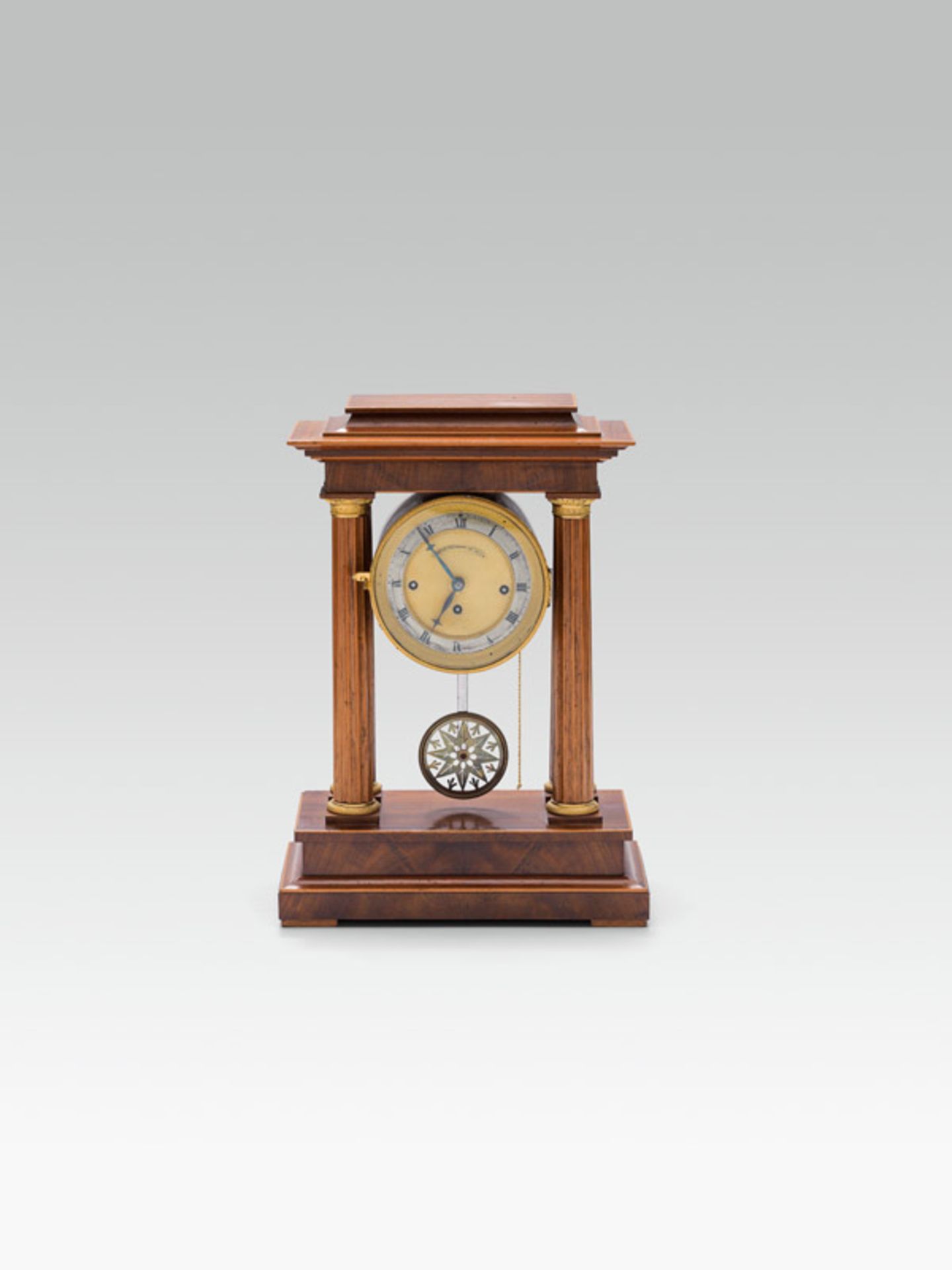 Small Biedermeier clock, Vienna, c. 1835/40
