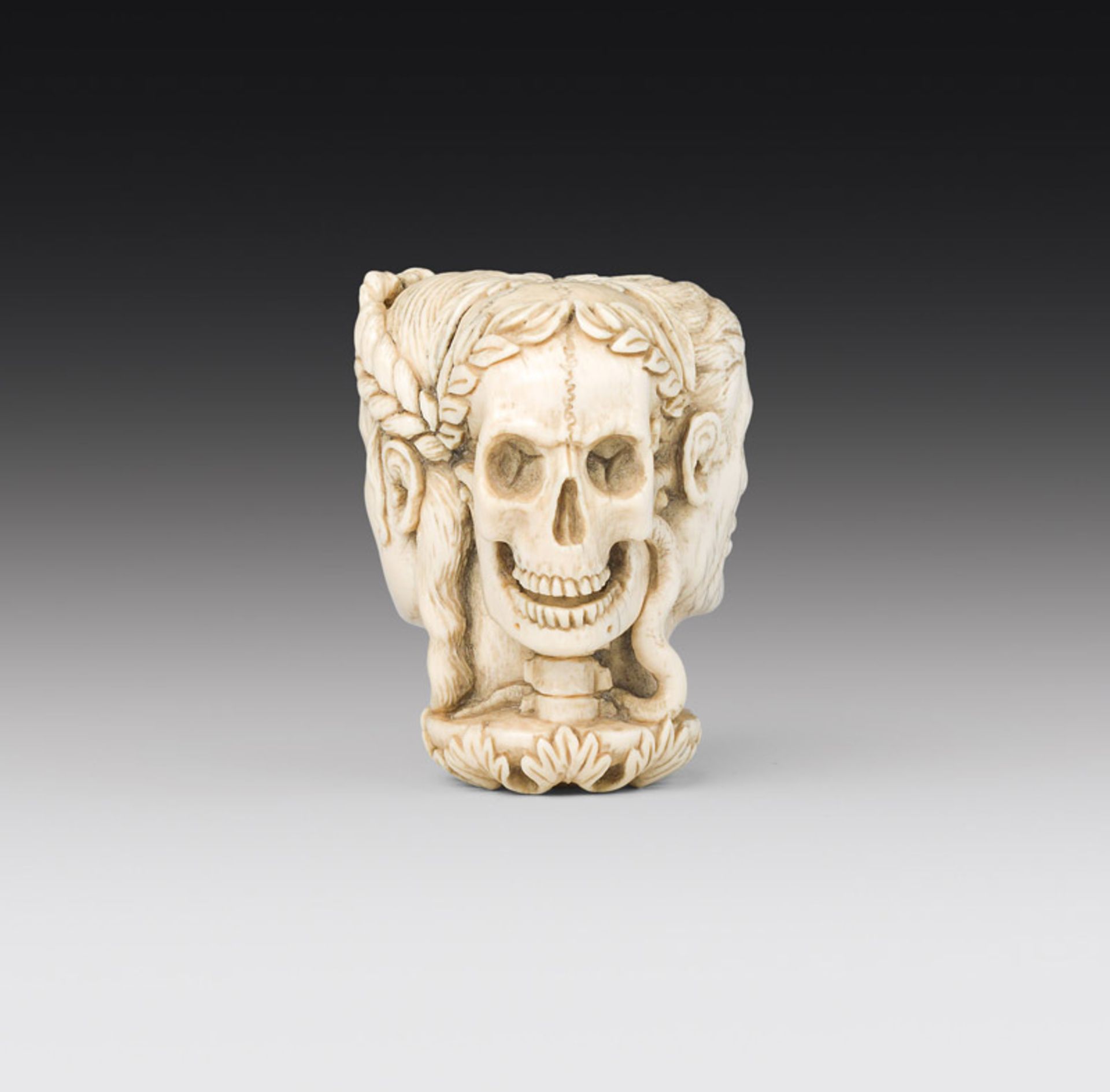 Ivory skull, 17th century