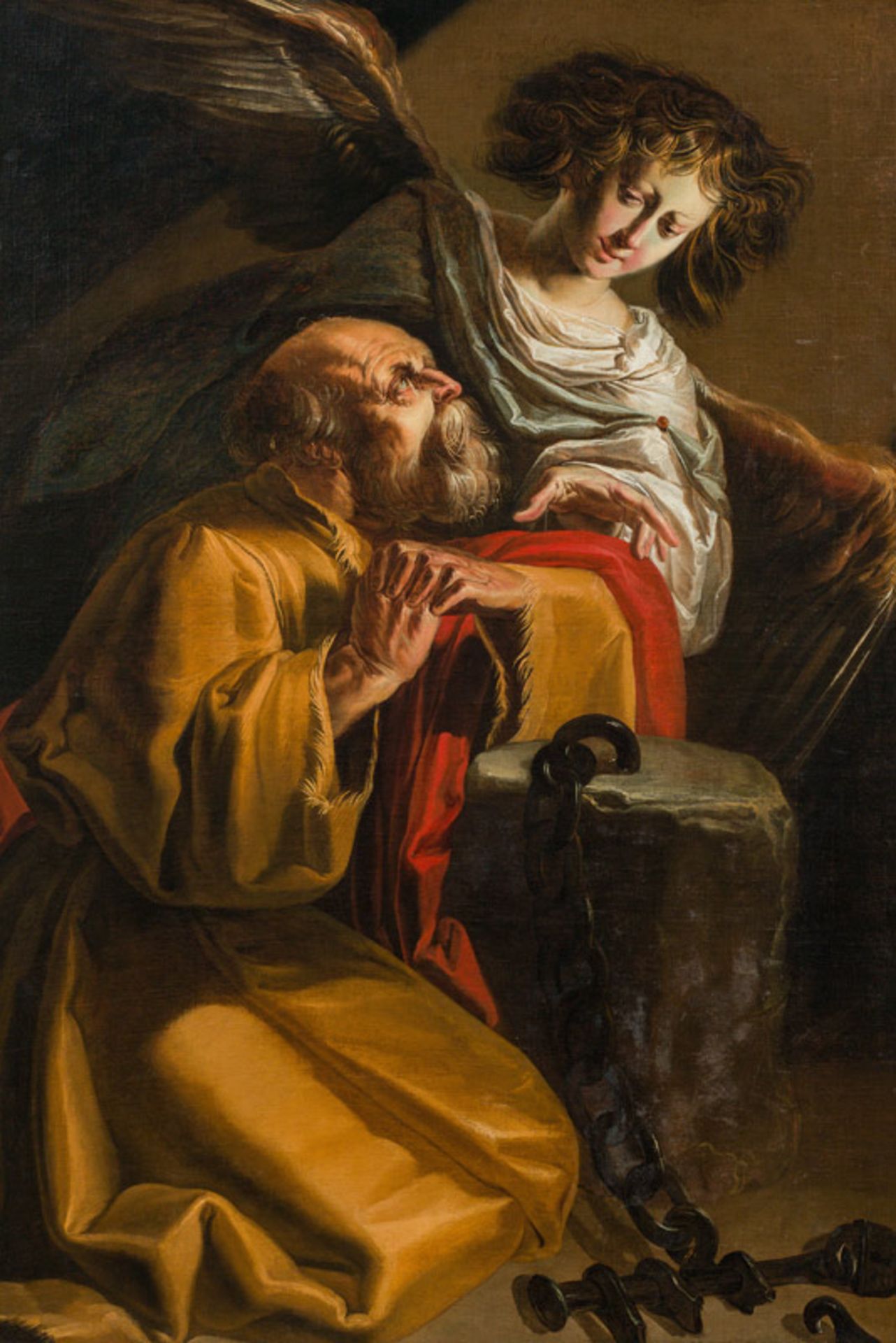 Jan van der Venne, genannt Pseudo van der Venne The liberation of Saint Peter
