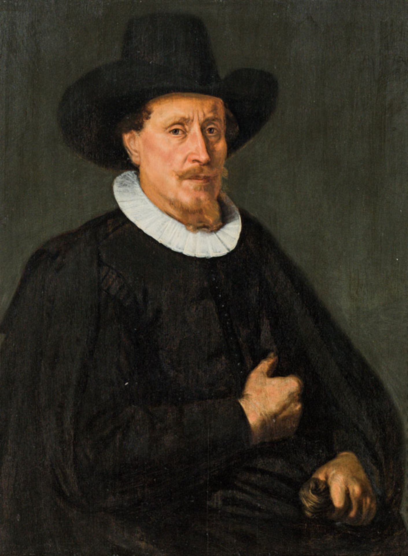 Circle of Dirck Santvoort Portrait of a man, c. 1630/40