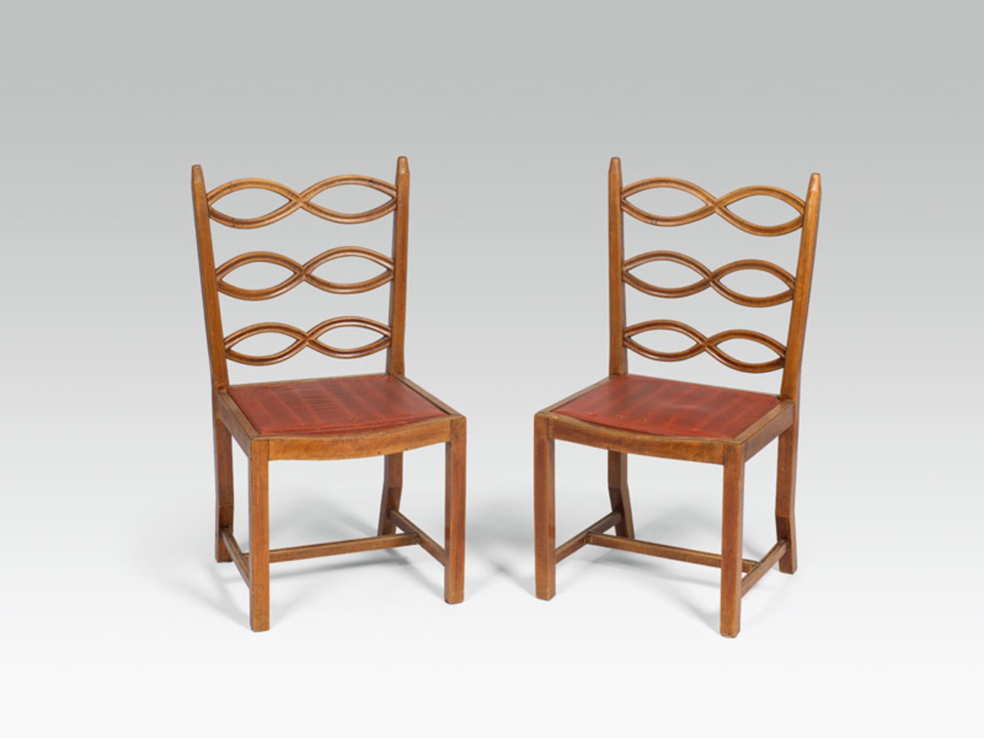 Hugo Gorge 2 chairs, execution: R. Lorenz, Vienna, c. 1924