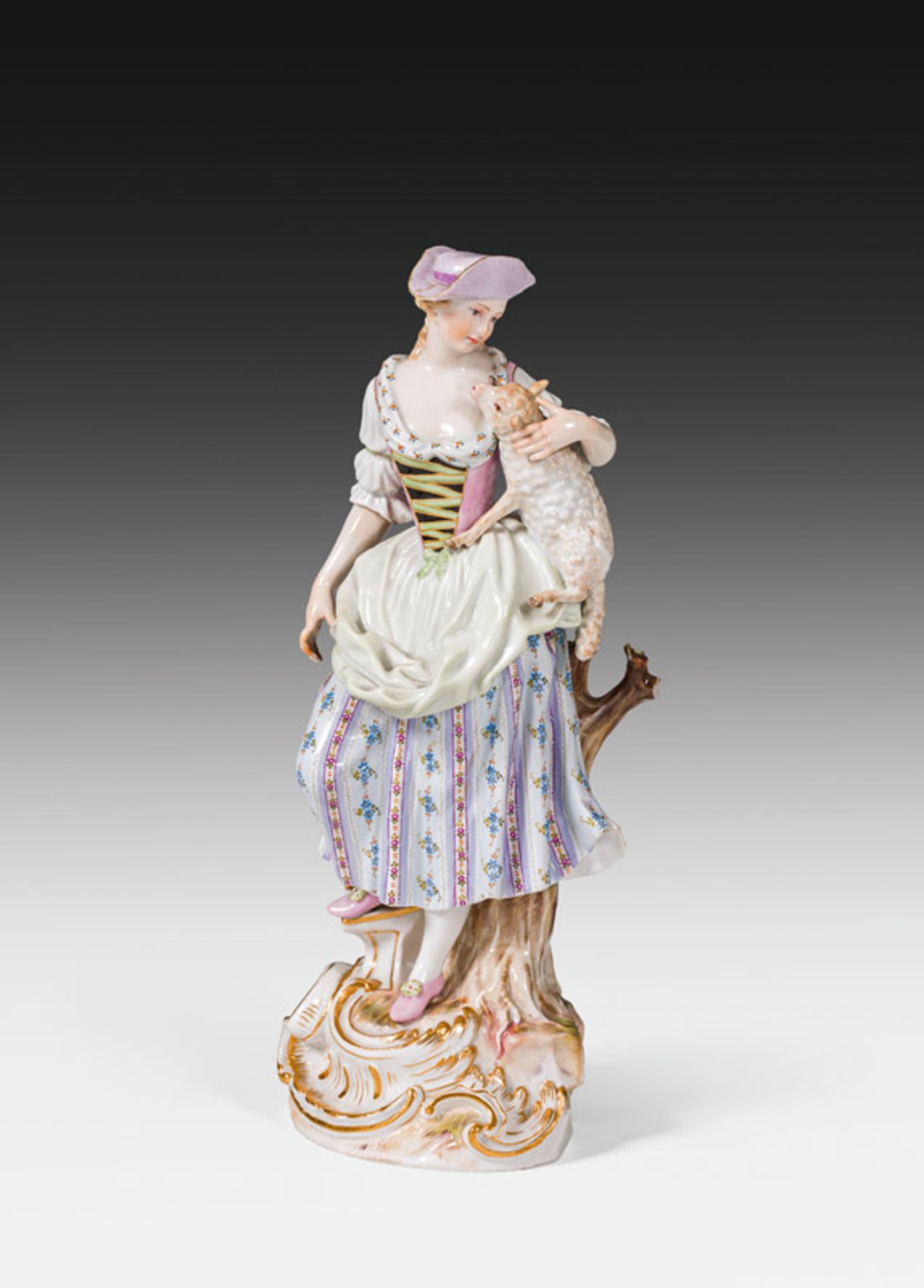 Schäferin, Meissen, 19. Jh.