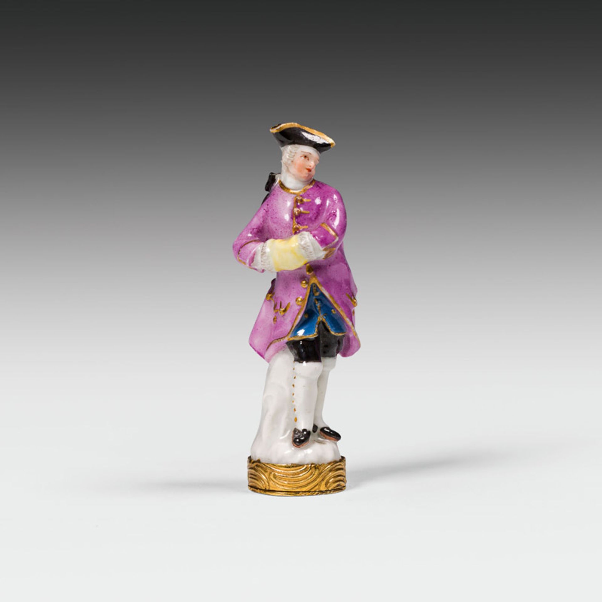 Etui "Allegorie des Winters", Meissen, 1825-1835