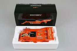 Porsche 917/20, Minichamps-Modell "Jägermeister", 1973, Südwestpokal Hockenheim, Maßstab 1:18, in