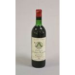 Rotwein, Flasche Chateau du Colombier-Monpelou, Pauillac, Cru Bourgeois Superieur 1966, 750 ml,