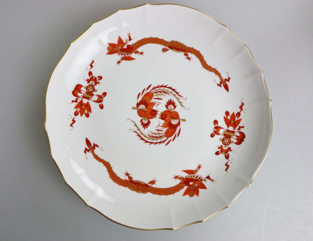 Meissen Kaffeeservice, 20. Jh., Dekor "Roter Drache", Form Neuer Ausschnitt, 60-teilig, bestehend - Image 2 of 4