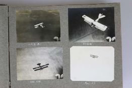 Fotoalbum Fliegerei erster Weltkrieg, von Leutnant Claus Riemer bei Jasta 26, 115 teils spektakuläre