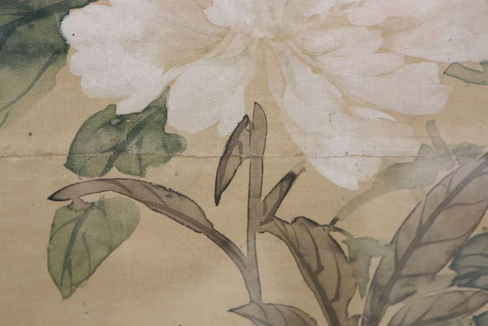 Kakemono, Tuschezeichnung, wohl Edo Zeit, in der Art des Tachihara KYOSHO (1786-1840), dargestellt - Image 4 of 5