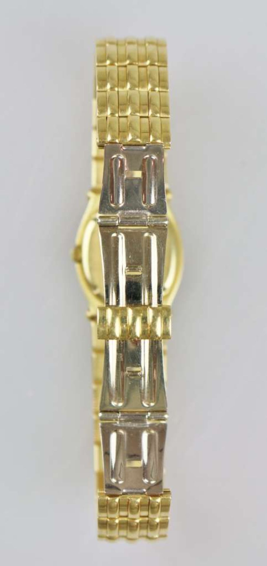 Chopard Damenuhr, Modell Monte Carlo, 750er Gelbgold mit Diamantbesatz, Quartz, Gliederarmband mit - Bild 4 aus 5