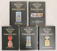 Nimmergut, Jörg, Deutsche Orden und Ehrenzeichen bis 1945, Gesamtwerk in 5 Bänden, mit ca. 3000