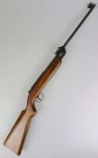 Luftgewehr Diana Mod. 25D, Knicklauf, Holzschaft, bez. "Diana, Mod.25D" und Firmenlogo, L.: ca. 96