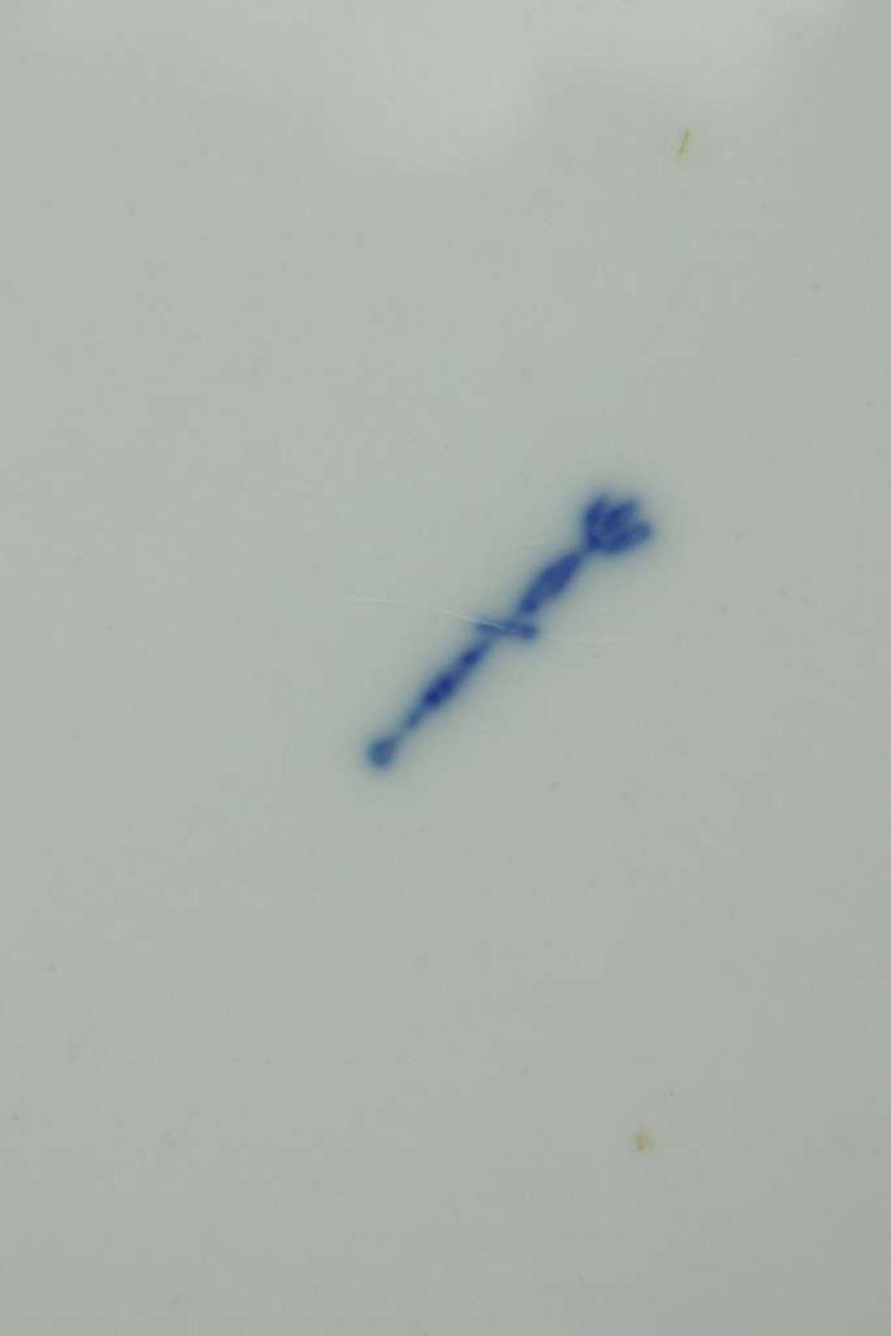 KPM Kurland, Kaffeeservice weiß für 6 Personen, 22-tlg., unterglasurblaue Zeptermarke mit einem - Bild 3 aus 3