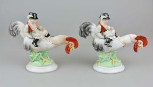 Paar Herend Porzellanfiguren 