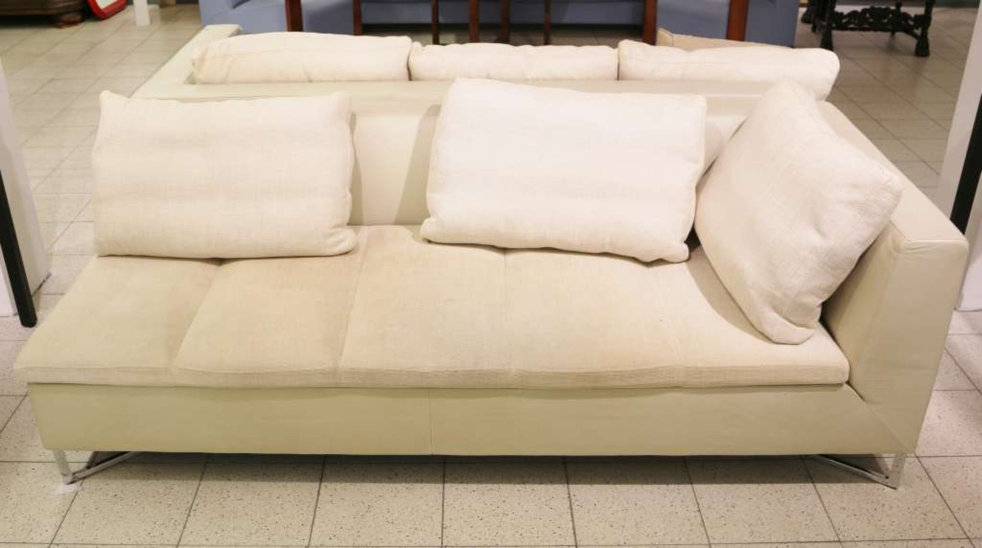 Feng-Sofa von Didier Gomez für Ligne Roset, 2x große Meridienne mit linker Armlehen, Frankreich,