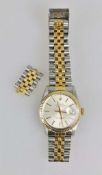 Rolex Automatik-Herrenarmbanduhr "Rolex Oyster Perpetual DateJust, Superlative Chronometer" um 1980,