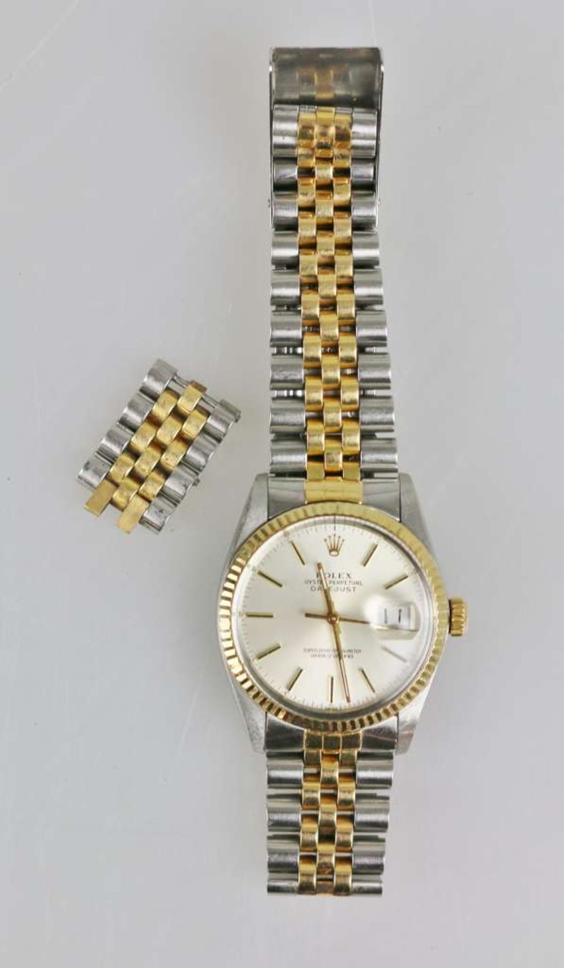 Rolex Automatik-Herrenarmbanduhr "Rolex Oyster Perpetual DateJust, Superlative Chronometer" um 1980,