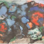 Hans Walter LÄMMERHIRT (1911 - 1986), Königsteiner Künstler, Aquarell, "Skizze 1956", u.re. sign.