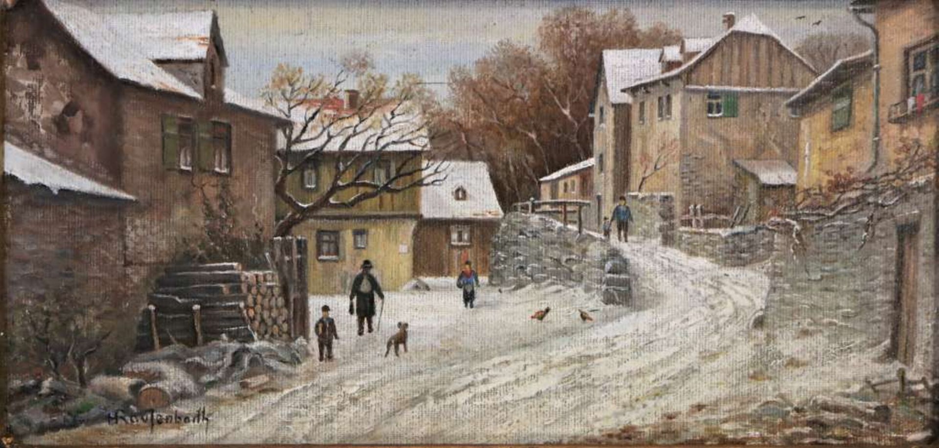 Hans RAUFENBARTH (XX), Paar Gemälde, Öl auf Kartonage/Leinwand, jew. u.li. sign., kleiner - Image 5 of 6