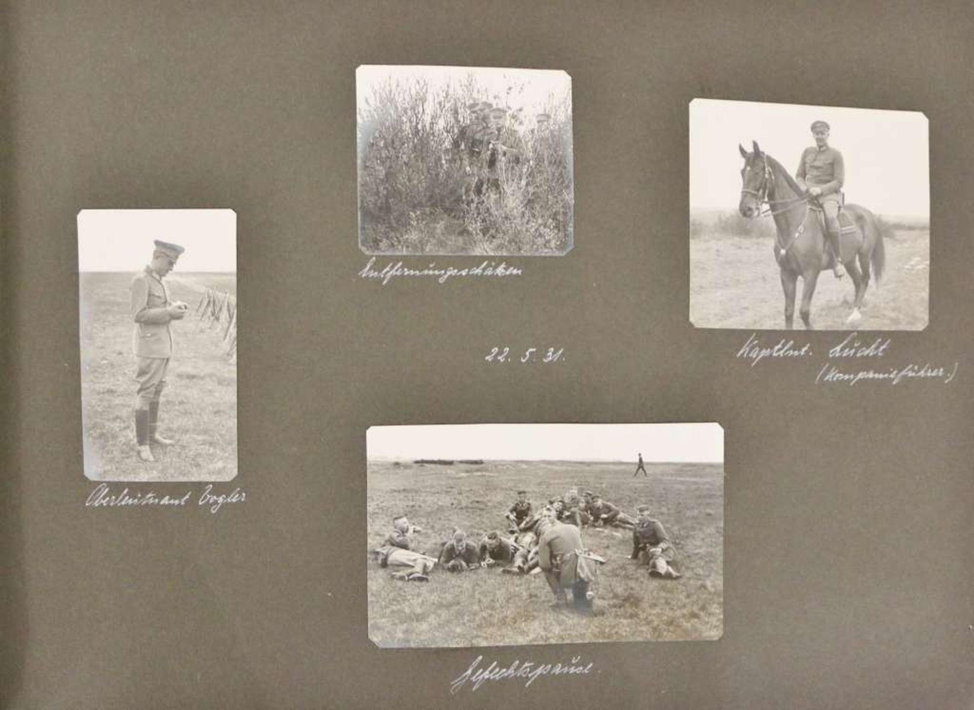 Ritterkreuzträger Korvettenkapitän Hans Bartels (1910 - 1945). Militärisches Fotoalbum, bez. - Bild 5 aus 10