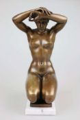 Arno BREKER (1900 - 1991), Bronze, "Die Sinnende", bez. "Arno Breker 1980", geprägt "venturi a