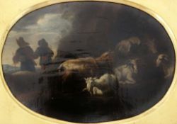 Balthasar Paul Ommeganck (Flemish, 1755-1826) in der Art des, Öl auf Holz, auf Panel fixiert,