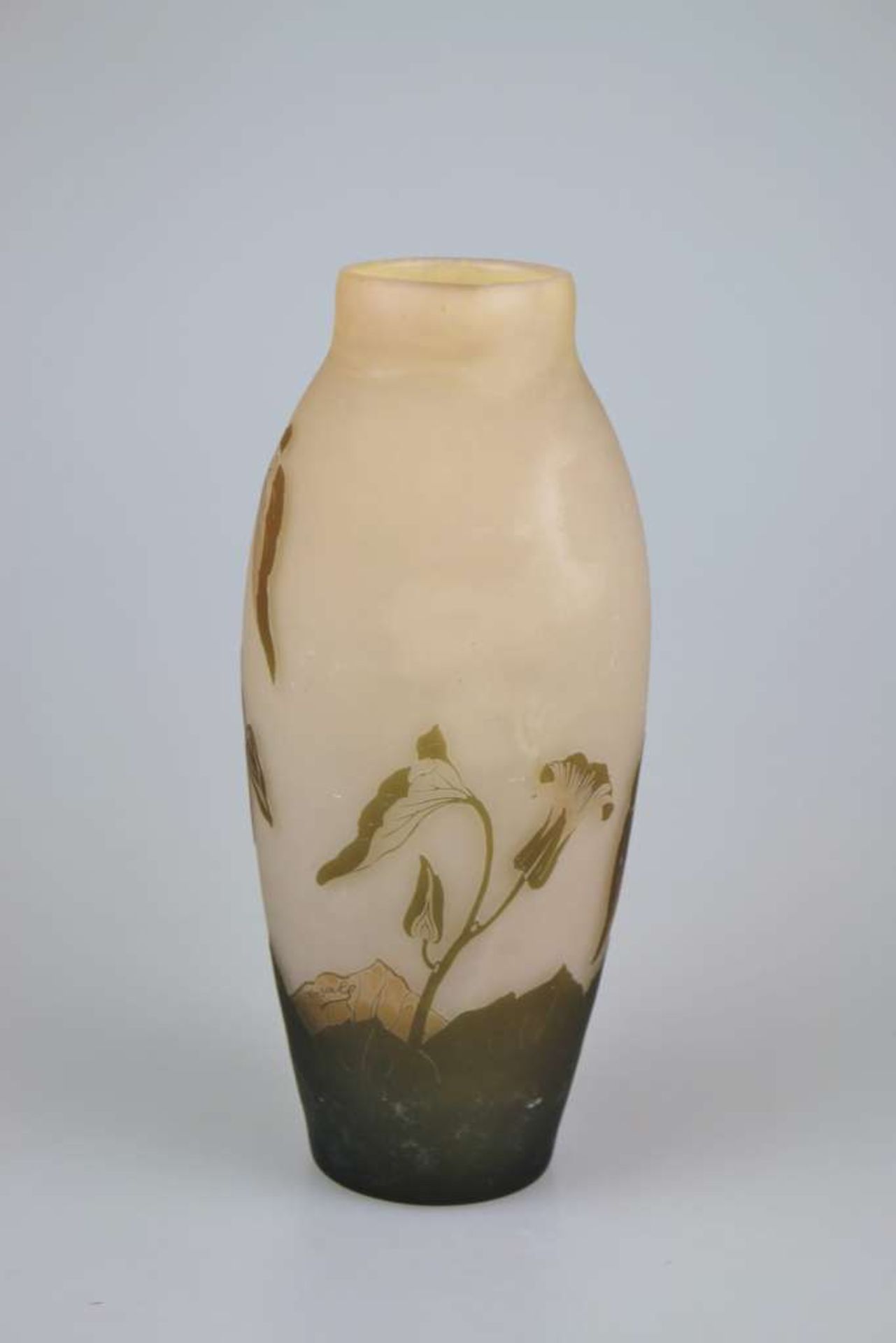 Arsall-Vase mit Trichterwinde, Vereinigte Lausitzer Glaswerke AG, Weisswasser / Oberlausitz, 19 - Image 2 of 3