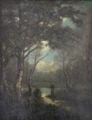 Paul Désiré TROUILLEBERT (1829-1900) zugeschrieben/ Schule von Barbizon, Öl auf Leinwand, 