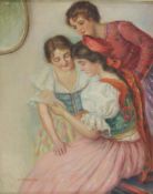 Hans TSCHELAN (1873-1964), Öl auf Leinwand, u.li. sign.,