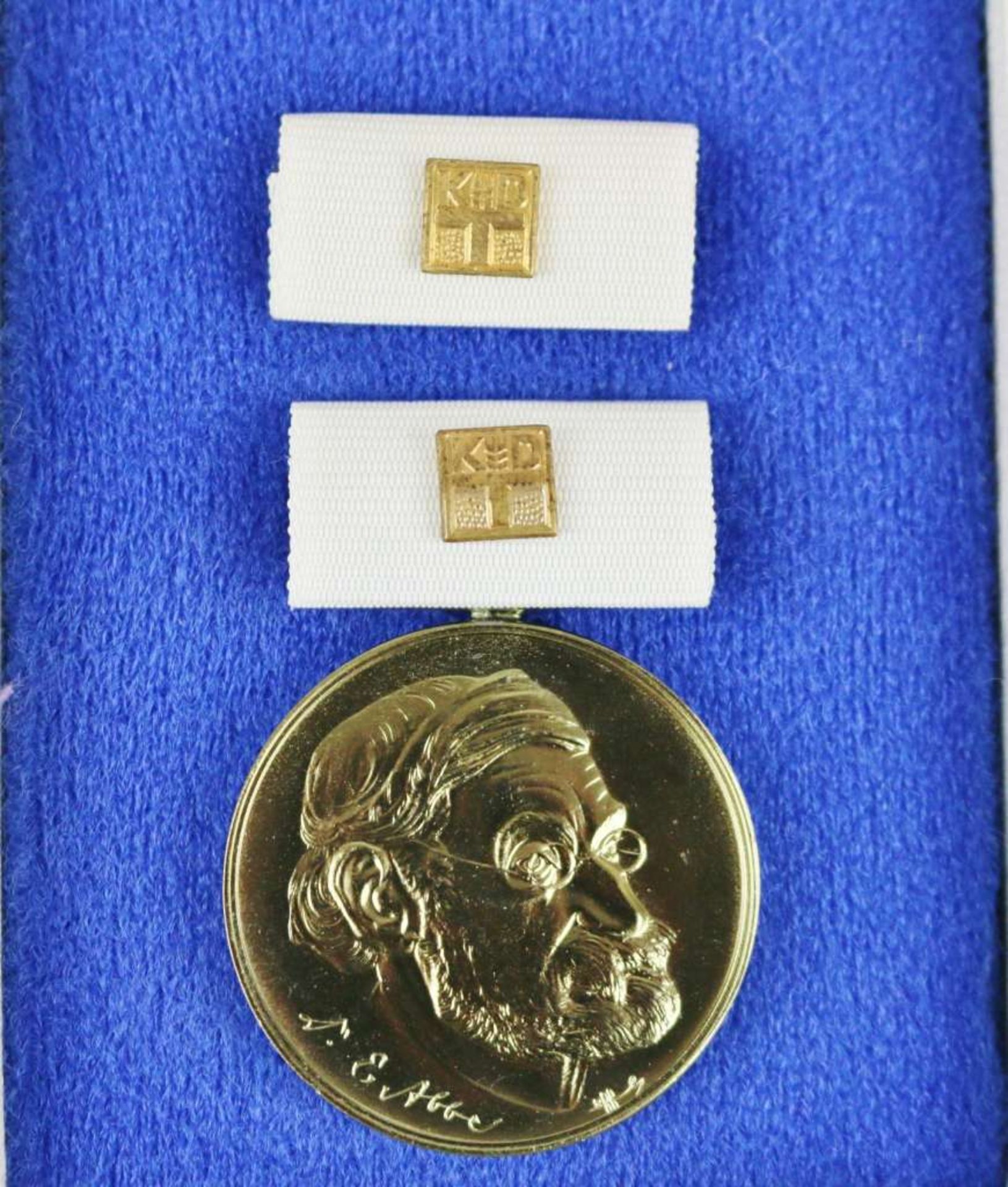 DDR, Ernst-Abbe-Medaille, Kammer der Technik (KDT), In Würdigung besonderer Verdienste im Inge - Bild 2 aus 2