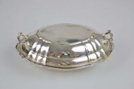 Kleine Terrine, Sterling Silber, Gorham, USA, 20. Jh., Serie "Chippendale", am Boden gepunzt, o