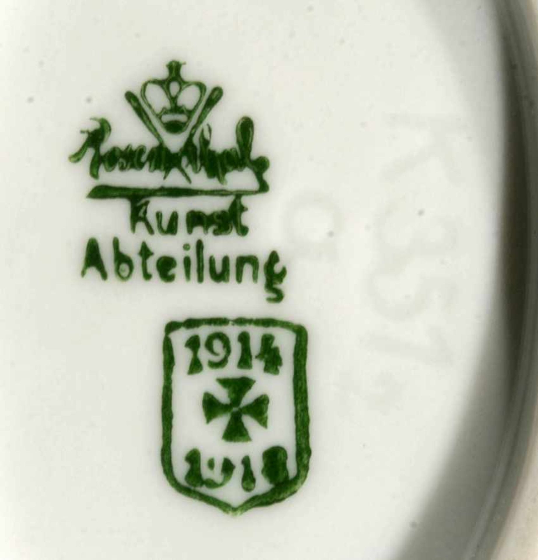 Porzellan-Tierplastik, "Ente", Rosenthal, Kunstabteilung Selb, 1918, Entw.: Willy Zügel< - Bild 5 aus 5