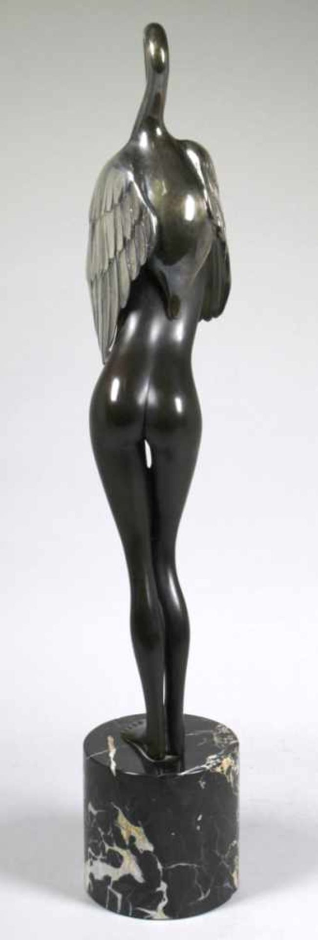Bronze-Plastik, "Leda", Bruni, Bruno, geb. 1935 in Gradera/Italien, vollplastische, - Bild 2 aus 4