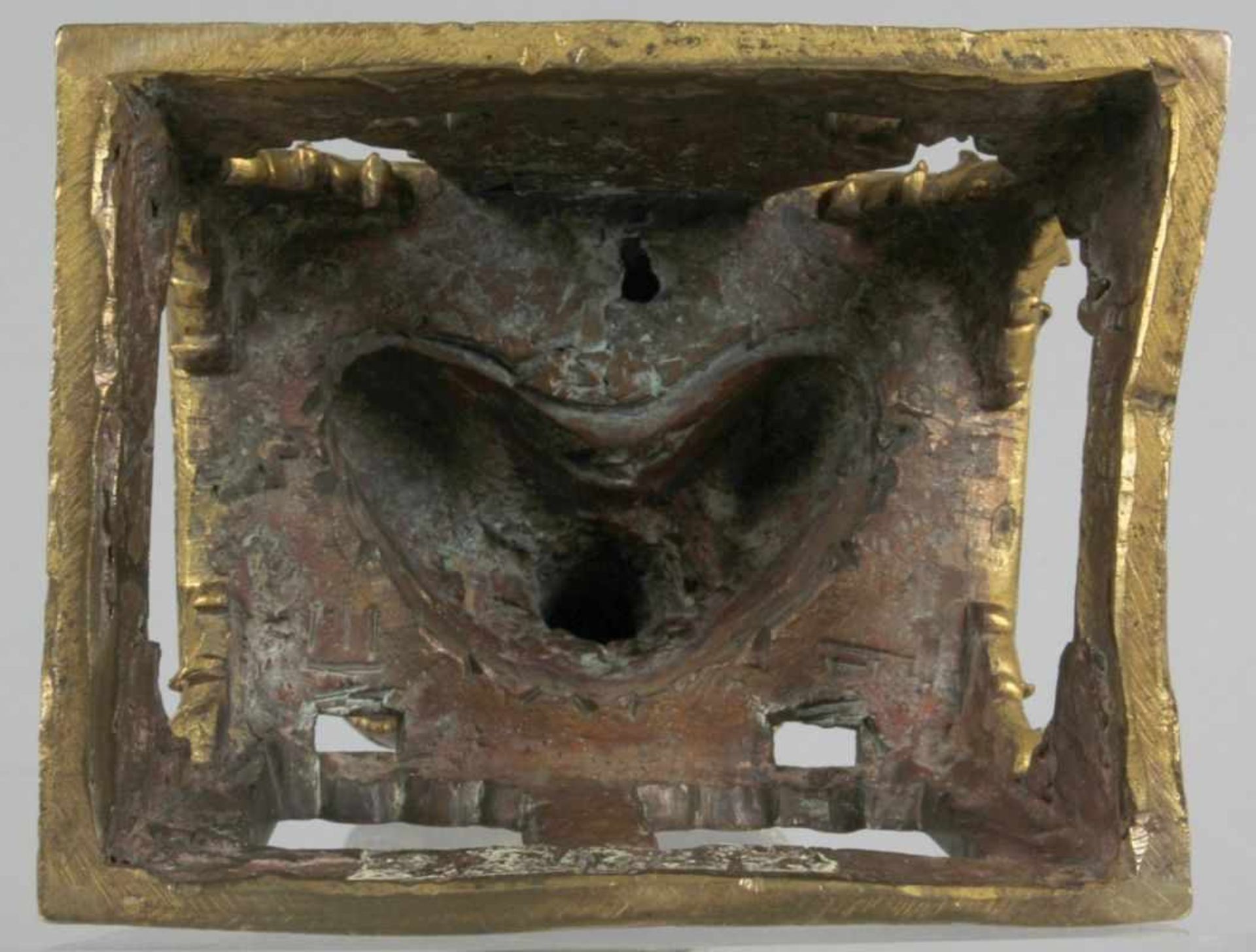 Bronze-Plastik, "Amitayus", China oder Tibet, 18. Jh. (Qianglong-Periode), auf offen - Bild 7 aus 10