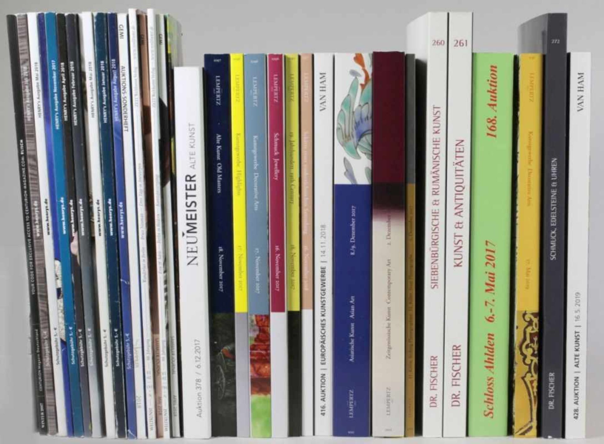 Konvolut-Auktionskataloge und Zeitschriften, ungezählt, Weltkunst, Dr. Fischer,Neumeister, Lempertz,