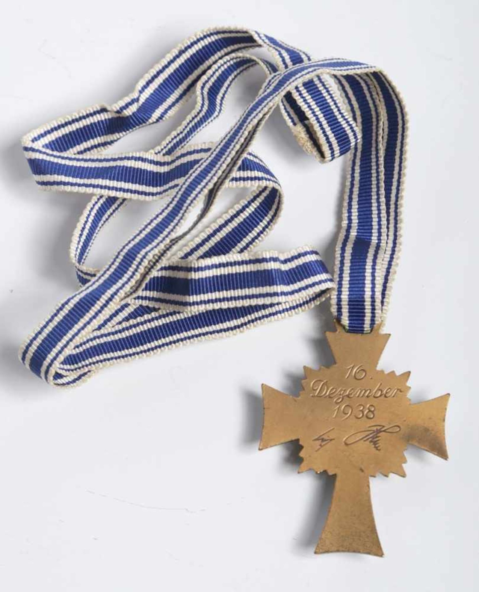 Ehrenzeichen, 3.Reich, Mutterkreuz in Bronze - Bild 2 aus 2