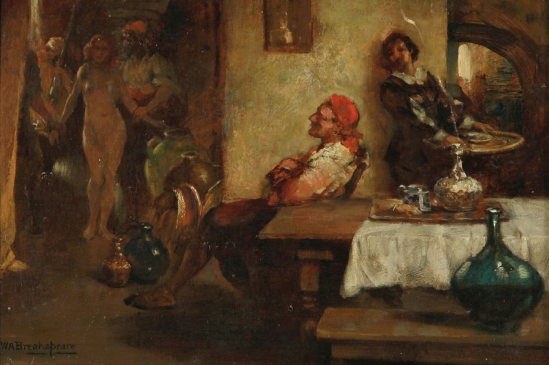Breakspeare, William A., Maler aus Birmingham 1855 - 1914. "The Prize (Originaltitel)",sign., r