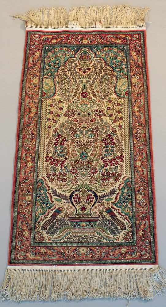 Gebets-Hereke, China, Seide, ca. 1.22 x 0.62 m