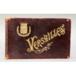 Souveniralbum, "Versailles", Paris, um 1909, France Pittoresque & Monumentale, mit Héliotypie-