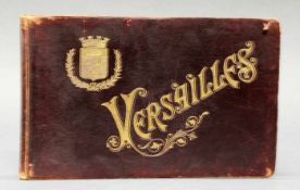 Souveniralbum, "Versailles", Paris, um 1909, France Pittoresque & Monumentale, mit Héliotypie-