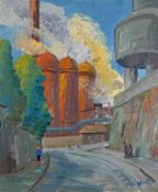 Weckbach-Burr, Georg (1913 Darmstadt - 1990 Mainz, im Saarland tätiger Landschaftsmaler), "